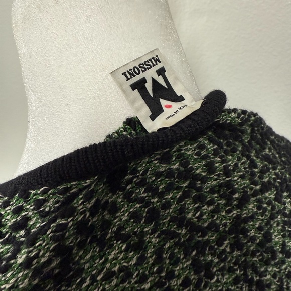 M by Missoni Green and Black Cardigan - Picture 5 of 7